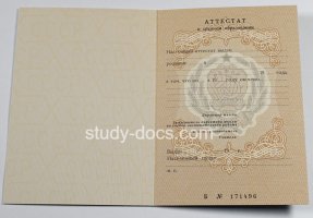 Аттестат за 11 класс до 1994 в Ноябрьске
