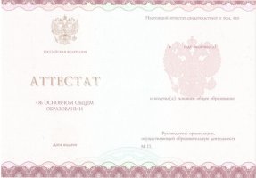 Аттестат за 9 класс 2013-2019 в Ноябрьске